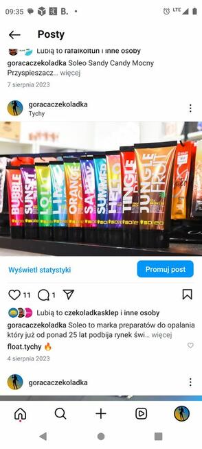 Kosmetyki do opalania w solarium ASTHER TUBY