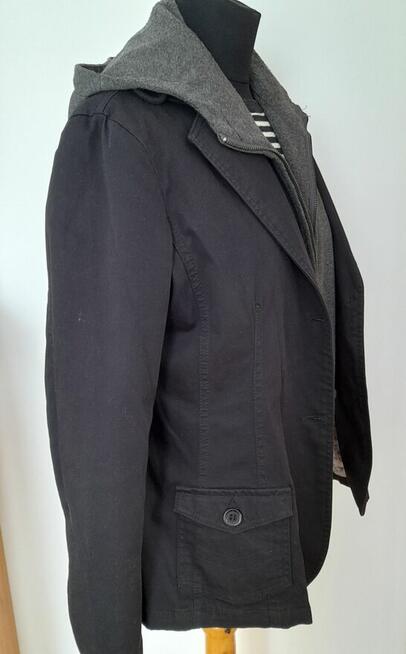 Kurtka damska hipsterska z kapturem rozm. 42