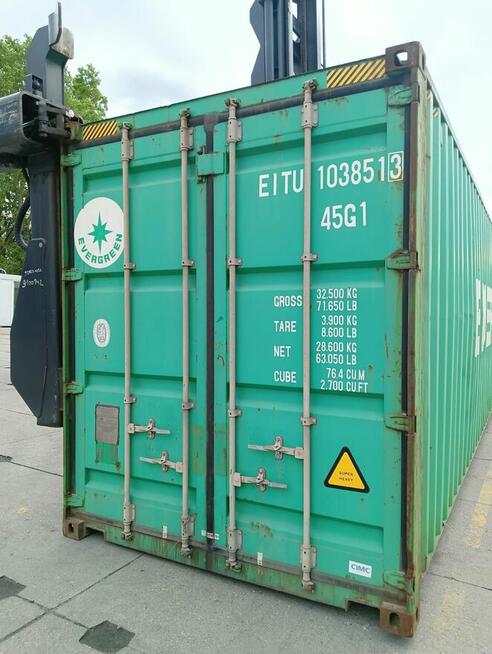 Sprzedam kontener morski 12 metrowy - 40HC - Pewny Kontener.