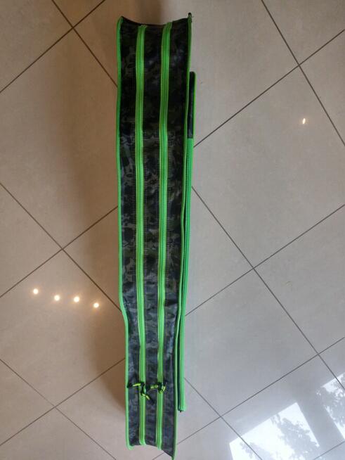 Nowoczesny sztywny pokrowiec 135cm dwie komory