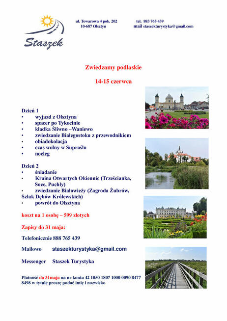 Wycieczka na Podlasie