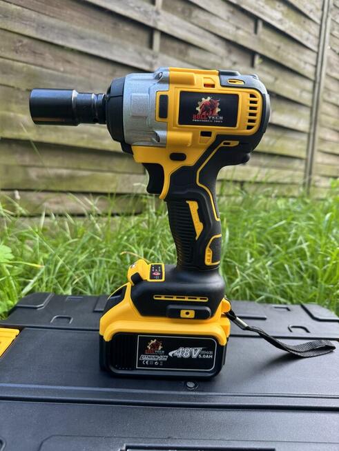 Zestaw 2w1 Klucz Udarowy + Szlifierka Kątowa 48V 5.0Ah