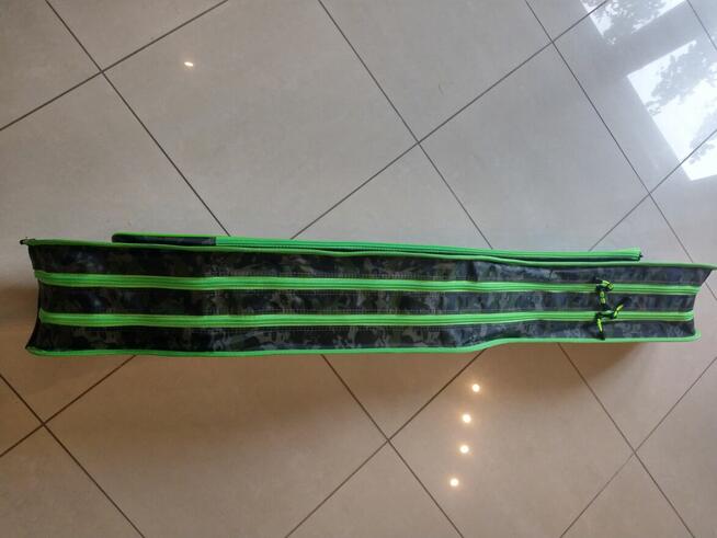 Nowoczesny sztywny pokrowiec 135cm dwie komory