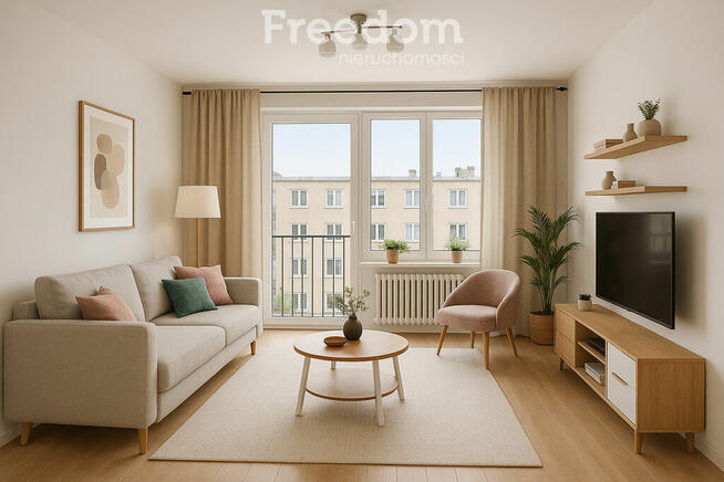 Mieszkanie dwupokojowe 48,50m2 - Białowąs