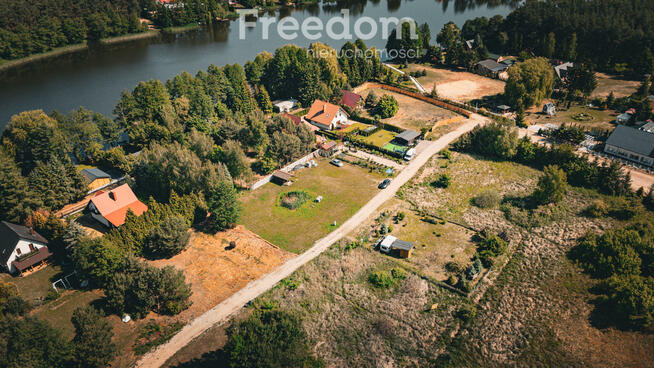 Działka letniskowa nad jeziorem w Laskowie