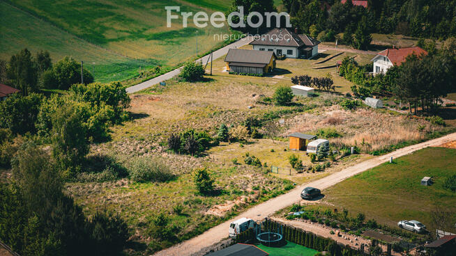 Działka letniskowa nad jeziorem w Laskowie