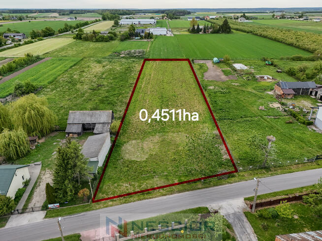 Działka inwestycyjna, z PnB na 14 lokali 90m2