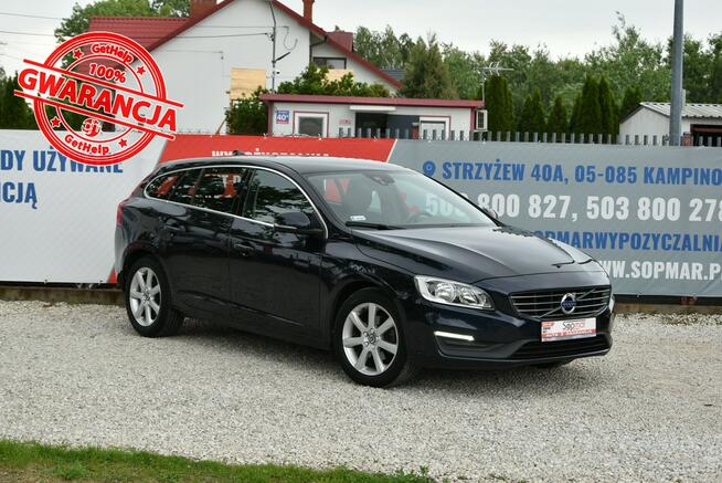 Volvo V60 D3 2.0 150KM Automat 2017r. LED NAVi Skóra Gwarancja BEZWYPADEK
