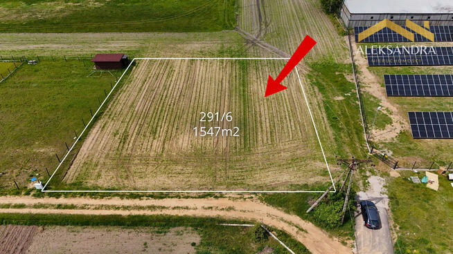 Atrakcyjna działka 1547 m²- Prostki, ul. Świerkowa