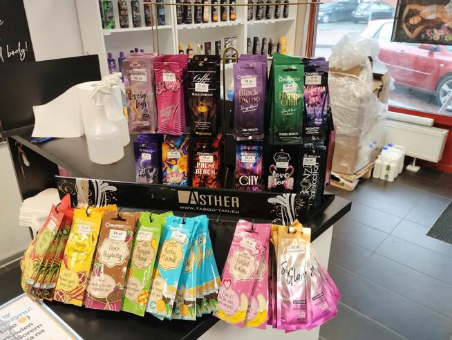 Kosmetyki do opalania w solarium ASTHER TUBY