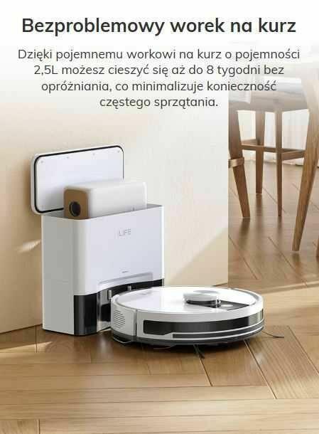 Robot sprzątający odkurzacz ILIFE A12 PRO mopowanie