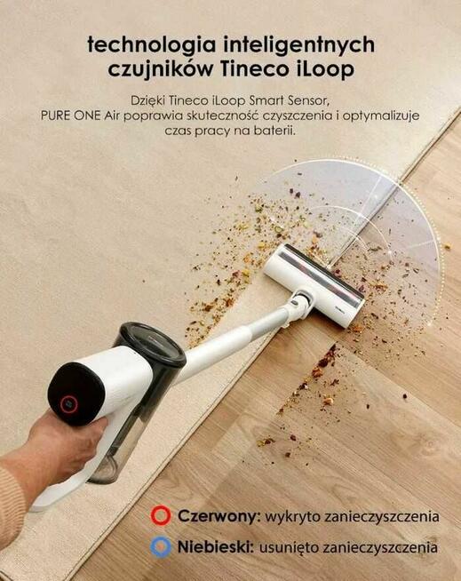 Tineco Pure ONE Air odkurzacz pionowy akumulatorowy