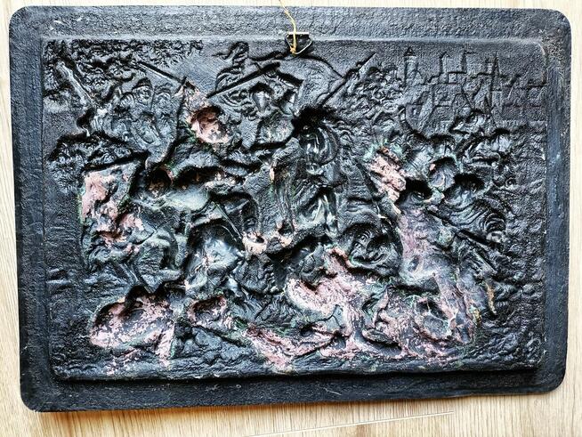 Bitwa pod Płowcamigalwanotyp w miedzi z lat 70-tych ubiegł