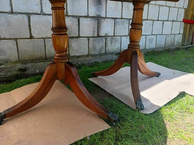 Stół rozkładany drewniany fornirowany styl holenderski