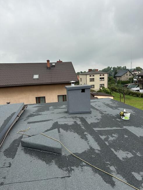 usługi dekarskie uszczelnianie komina frezowanie