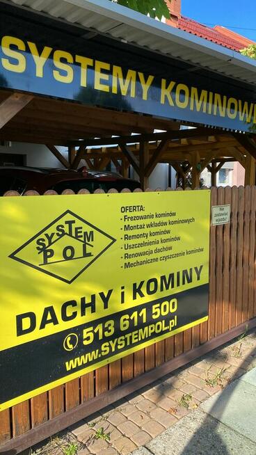 usługi dekarskie uszczelnianie komina frezowanie