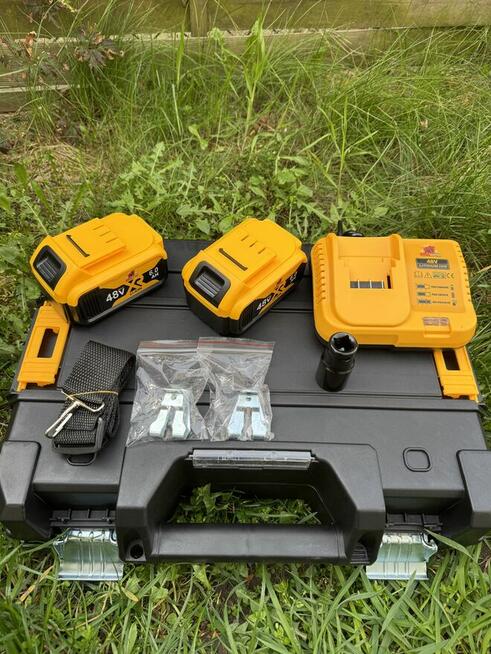 Zestaw 2w1 Wiertarko-Wkrętarka z Udarem + Klucz Udarowy 48V