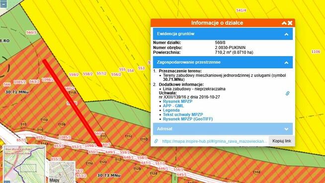 Działka rolno-budowlana