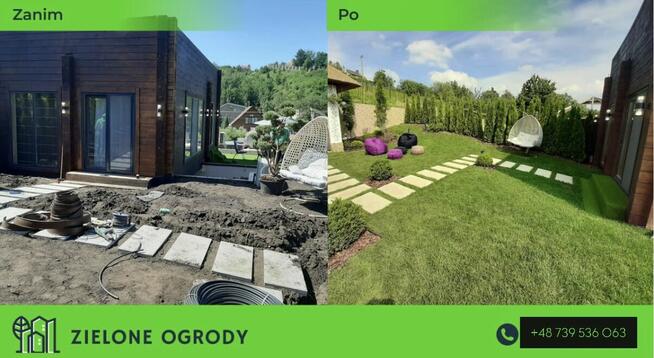 Usługi ogrodnicze. Pielęgnacja ogrodów. Nawodnienia