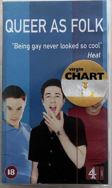 Kultowa Kolekcja VHS Queer as Folk (UK) - Wydanie Oryginal