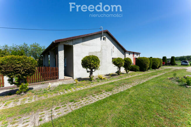 Dom z duża działka