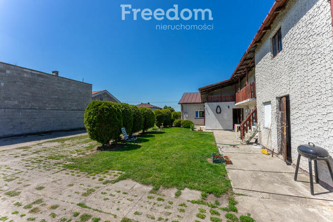 Dom z duża działka