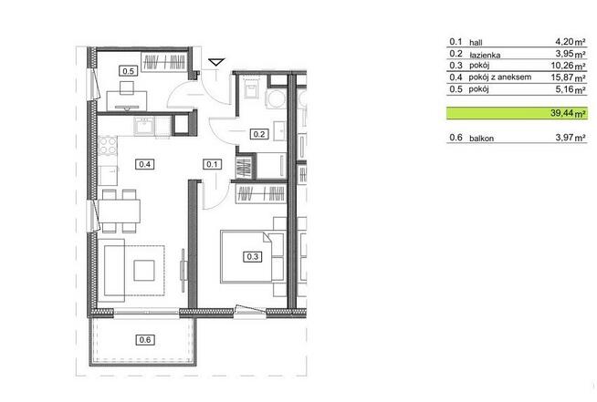 3 pokoje | eko | balkon | narożne | Białołęka