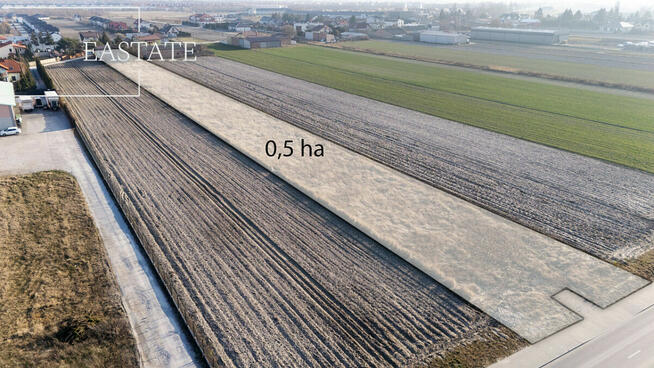 Działka inwestycyjna Zgorzała gm. Lesznowola, Postępu