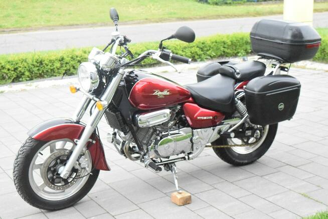 Hyosung GV 250 Aquila NÓWKA STAN, dodatki, dok. na km, z DE, A2*