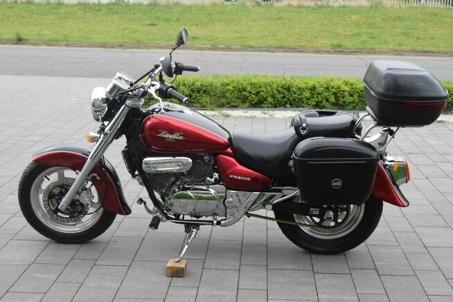 Hyosung GV 250 Aquila NÓWKA STAN, dodatki, dok. na km, z DE, A2*