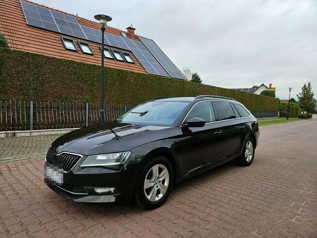 Škoda Superb Kombi 1.6TDI 120KM 2016r Xenon, DSG, HAK, Kamera, Tempomat Aktywny