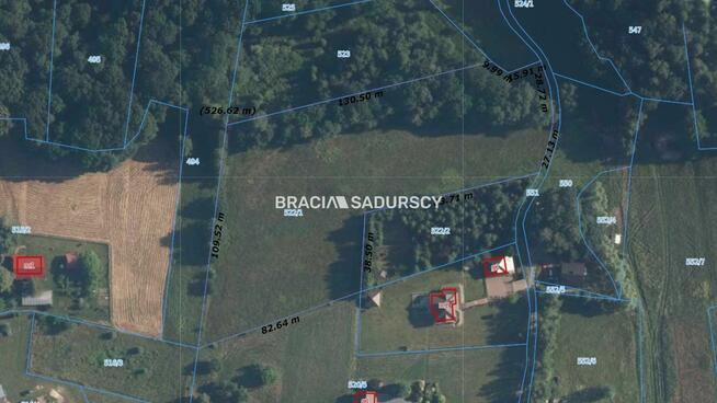 Działka inwestycyjna Głogoczów gm. Myślenice