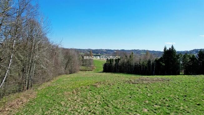 Działka inwestycyjna Głogoczów gm. Myślenice