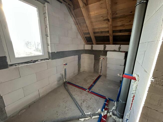 Dom jednorodzinny w stanie surowym