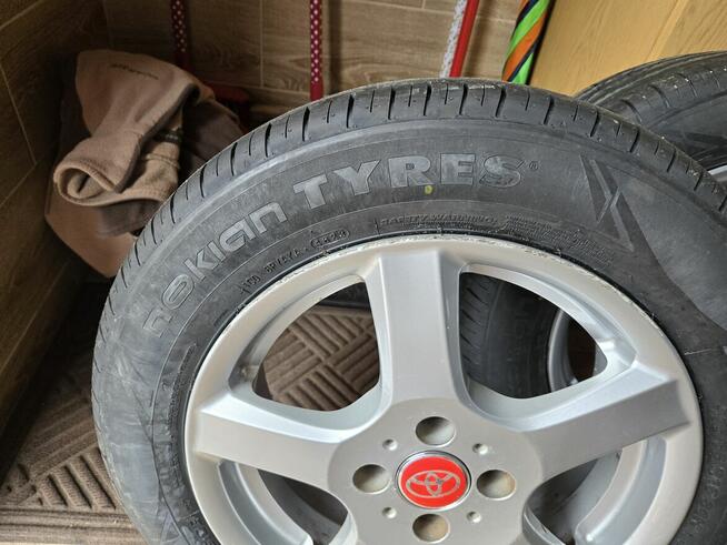 komplet opon na alufelgach