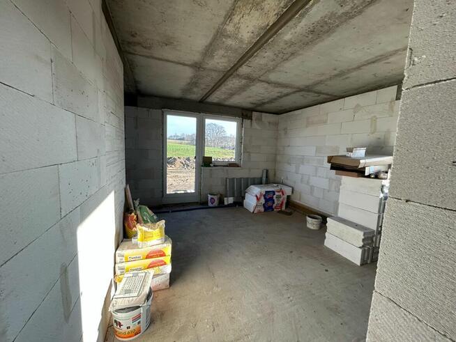 Dom jednorodzinny w stanie surowym