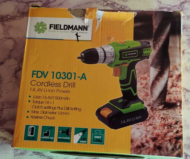 Wkrętarka akumulatorowa Fieldmann FDUV70105-0