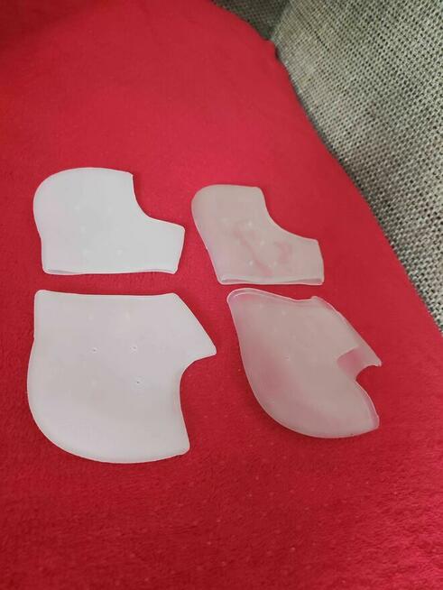 Żelowy Ochraniacz na piętę stopę nogę silikonowy