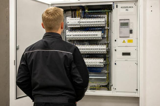 Elektryk – montaż rozdzielnic i instalacji | 6 lat dośwpracy