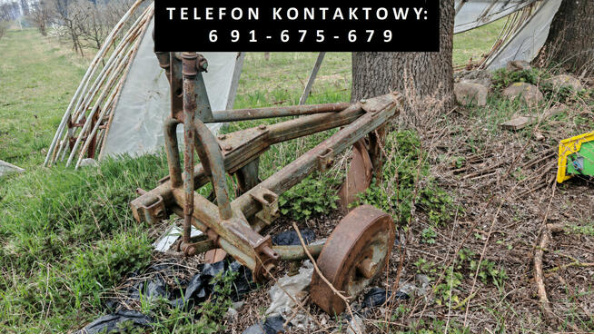 Pług dwuskibowy 2-skibowy Grudziądz