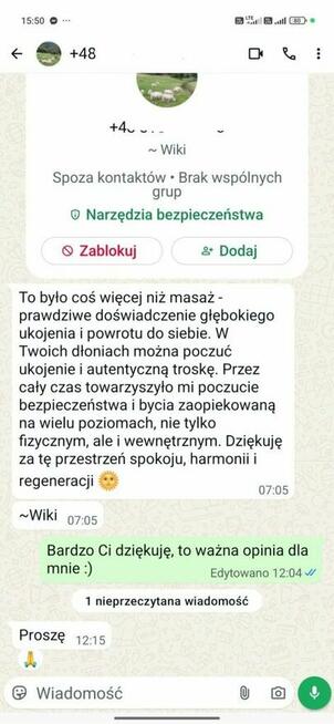 Masaż relaksacyjny Kraków