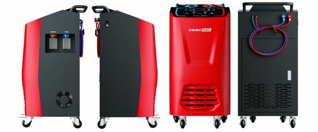AUTOXSCAN X950 PRO współpracuje z czynnikiem R134a lub R1234