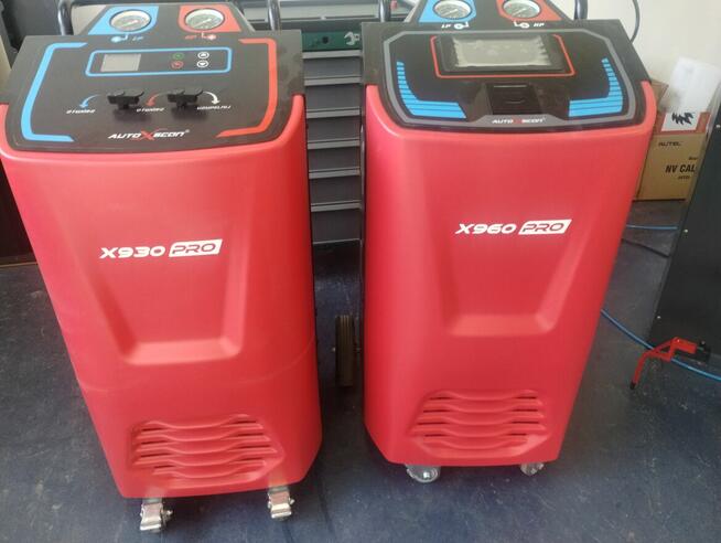 AUTOXSCAN X950 PRO współpracuje z czynnikiem R134a lub R1234