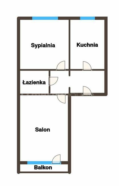 Genialne M3 na 1 piętrze! Balkon!