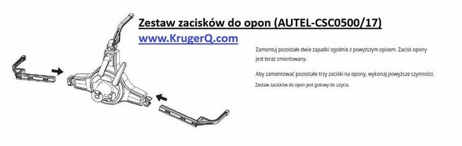 Autel zaciski Clamp Target - IWA 500 Autel