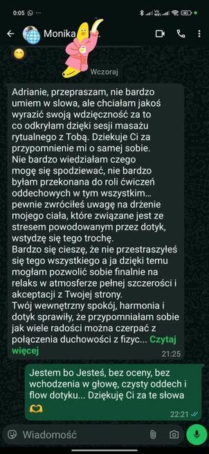 Masaż relaksacyjny Kraków