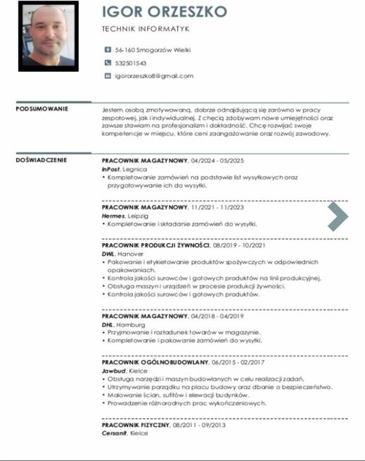 Szukam Pracy