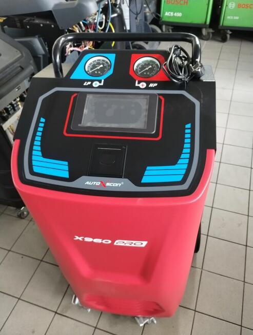 AUTOXSCAN X950 PRO współpracuje z czynnikiem R134a lub R1234