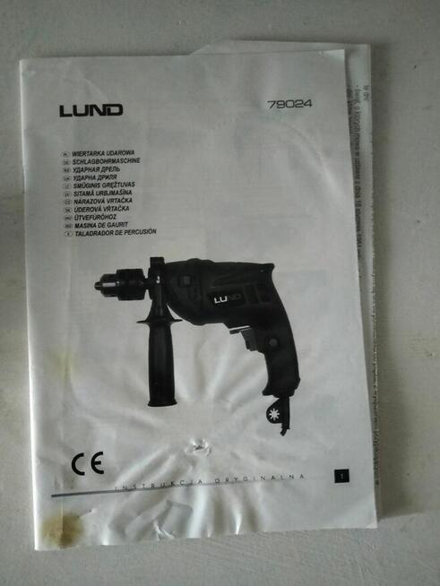 Wiertarka udarowa marki LUND