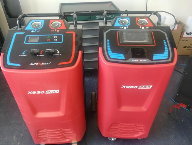 AUTOXSCAN X950 PRO współpracuje z czynnikiem R134a lub R1234